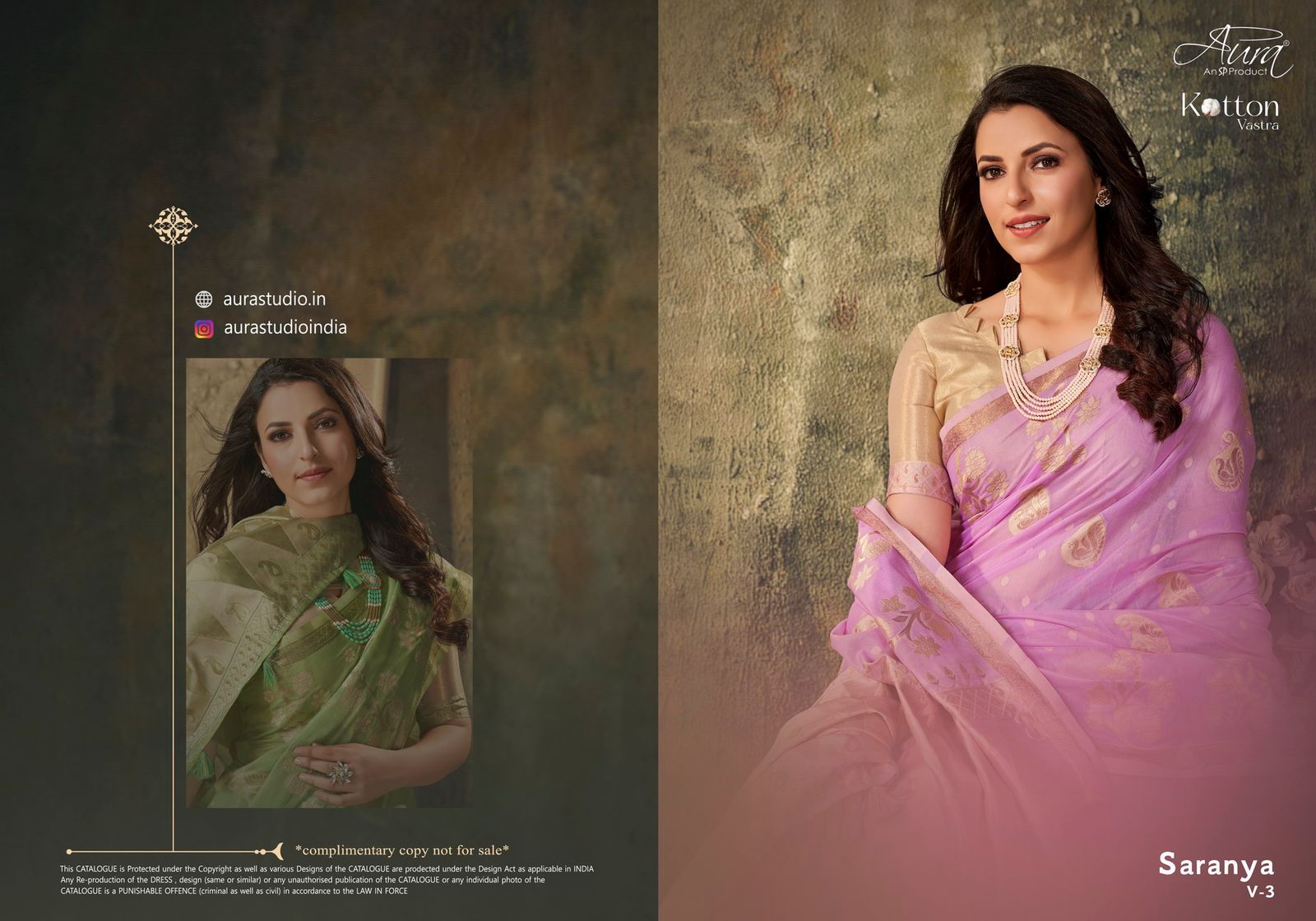 Aura sarees Saranya Vol 3